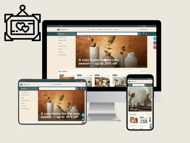 Nido Home — Sitio Web de Comercio Electrónico para Artículos del Hogar
